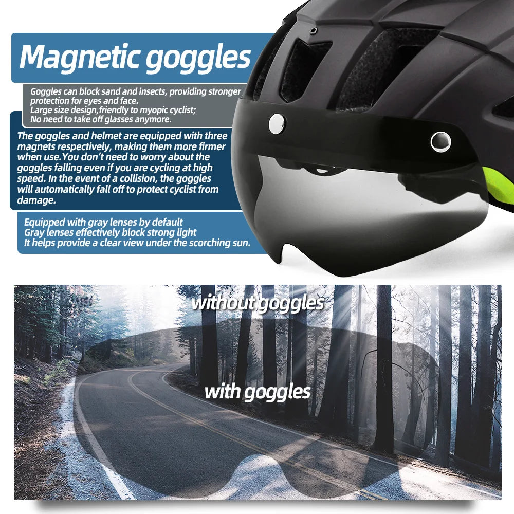 VICTGOAL LED Bike Helmet