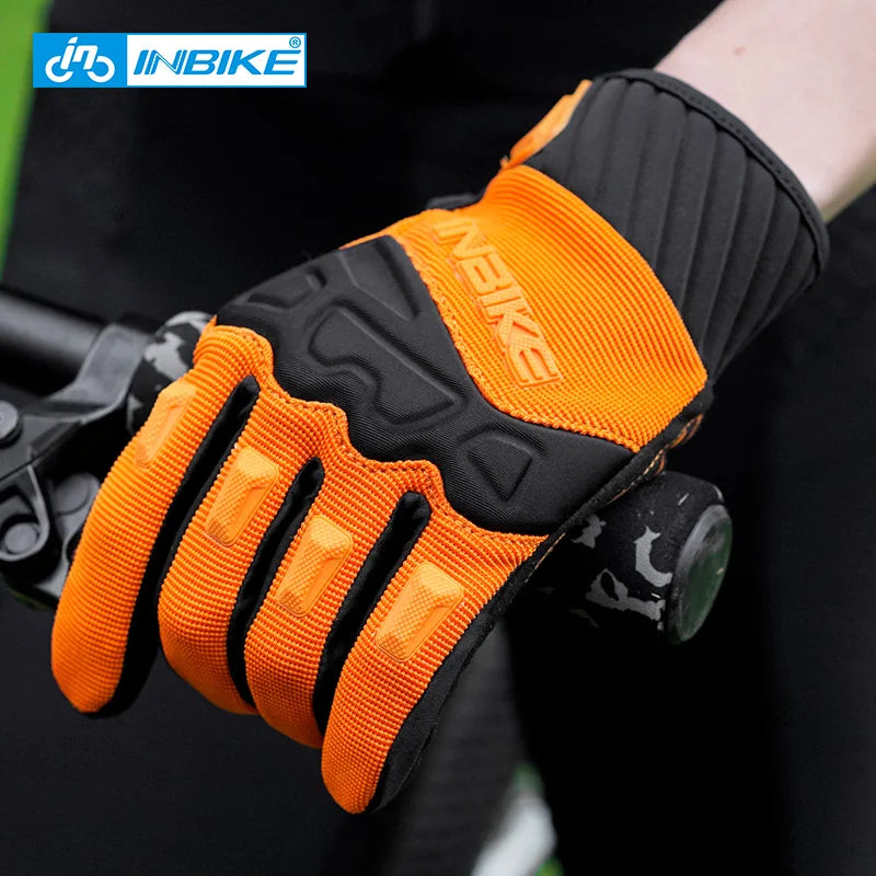 INBIKE 2024 Men's Cycling Gloves (Touchscreen Riding Gloves for Men Bike)